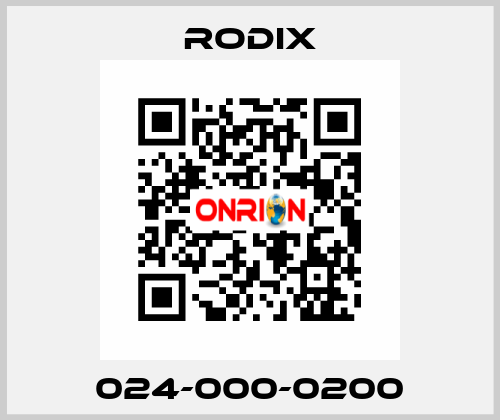 024-000-0200 Rodix