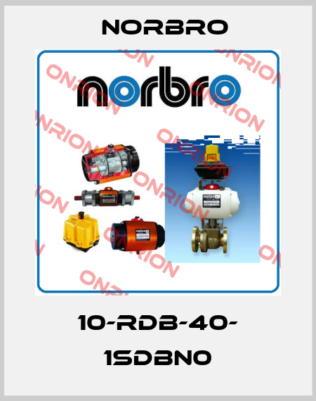 10-RDB-40- 1SDBN0 Norbro