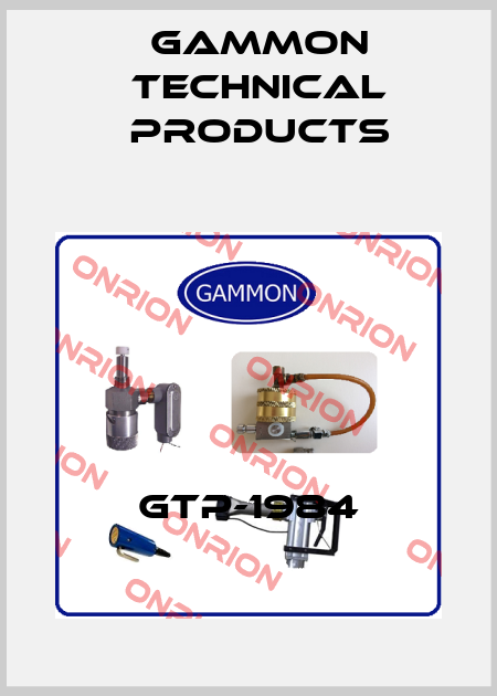 GTP-1984 Gammon Technical Products