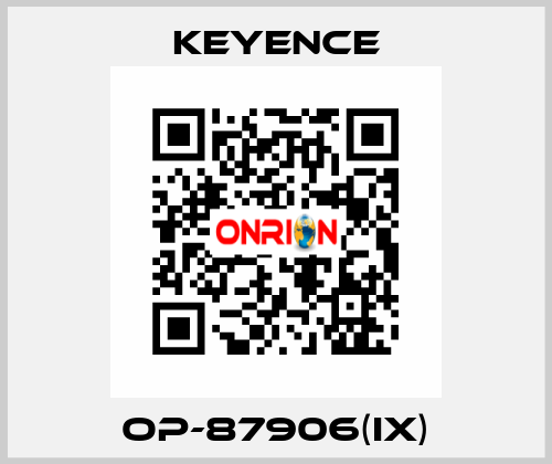 OP-87906(IX) Keyence