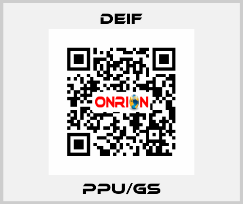 PPU/GS Deif