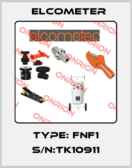 Type: FNF1 S/N:TK10911 Elcometer