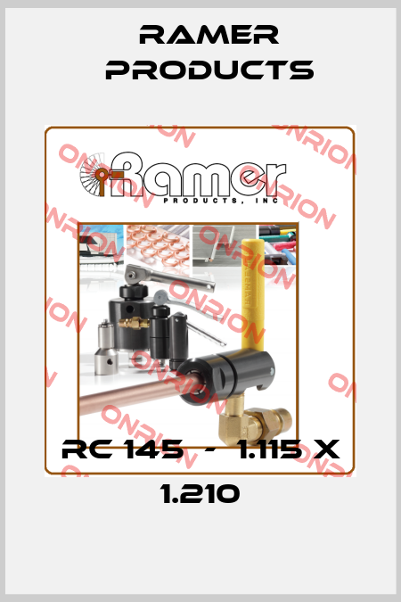 RC 145  -  1.115 x 1.210 Ramer Products