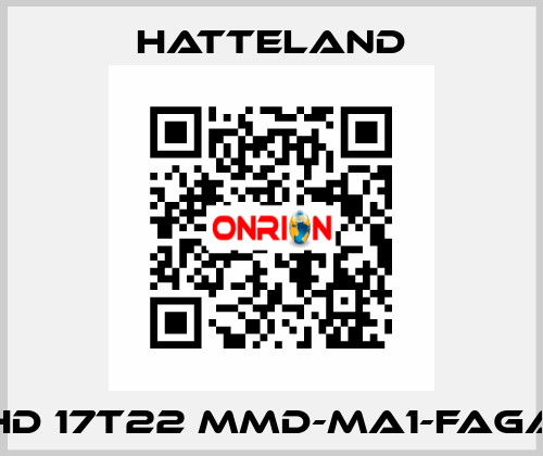 HD 17T22 MMD-MA1-FAGA HATTELAND