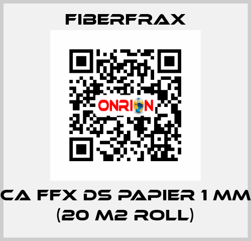 CA FFX DS PAPIER 1 MM (20 m2 roll) Fiberfrax