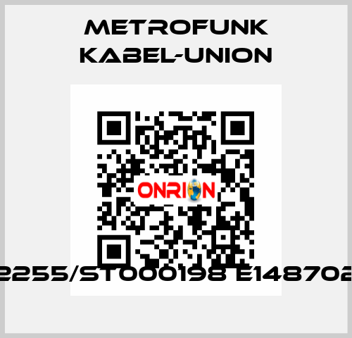 2255/ST000198 E148702 METROFUNK KABEL-UNION