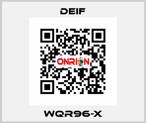 WQR96-X Deif