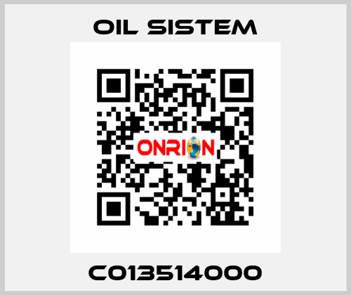 C013514000 Oil Sistem