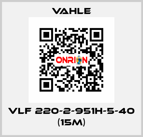 VLF 220-2-951H-5-40 (15m) Vahle