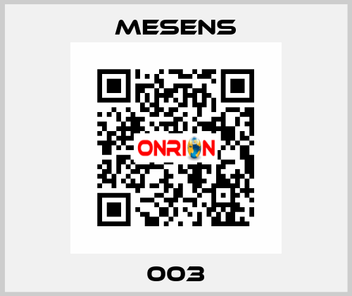 003 Mesens