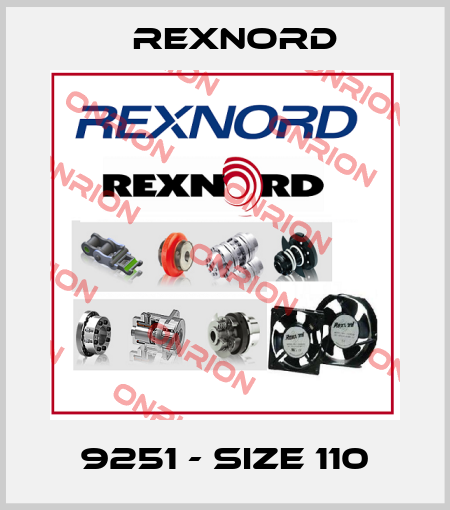 9251 - size 110 Rexnord