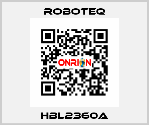 HBL2360A Roboteq