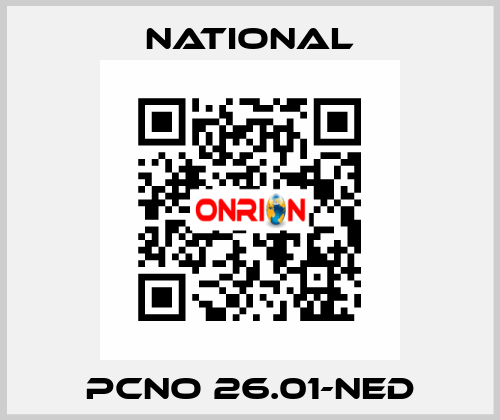 PCNO 26.01-NED National