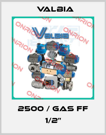 2500 / GAS FF 1/2" Valbia