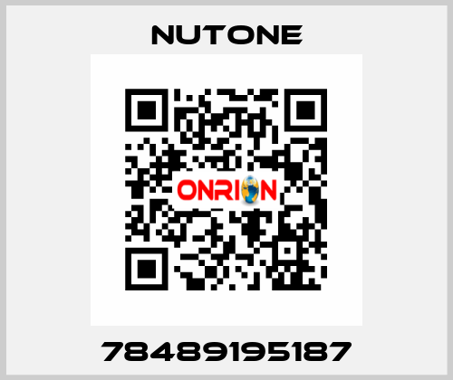 78489195187 NuTone