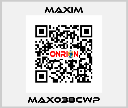 MAX038CWP Maxim