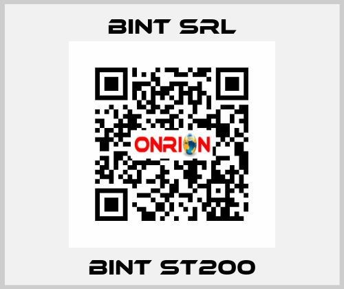 BINT ST200 BINT SRL