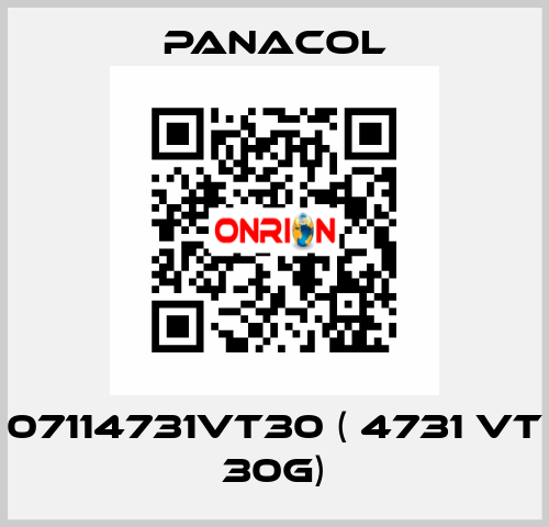 07114731VT30 ( 4731 VT 30g) Panacol