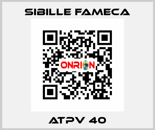 ATPV 40 Sibille Fameca