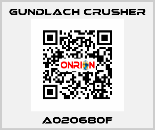 A020680F Gundlach Crusher