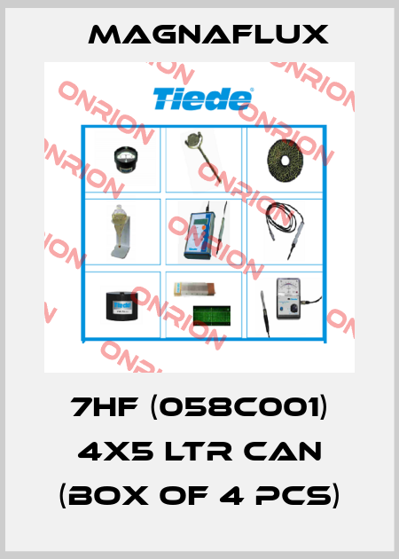 7HF (058C001) 4x5 Ltr can (box of 4 pcs) Magnaflux