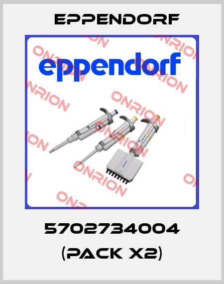 5702734004 (pack x2) Eppendorf