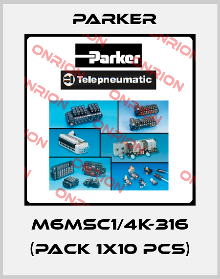 M6MSC1/4K-316 (pack 1x10 pcs) Parker