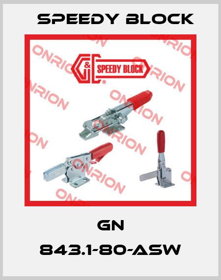 GN 843.1-80-ASW Speedy Block