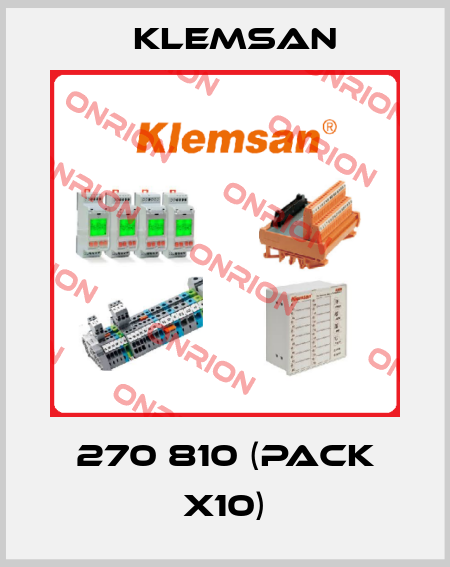 270 810 (pack x10) Klemsan