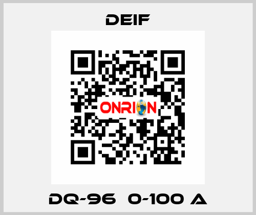 DQ-96  0-100 A Deif