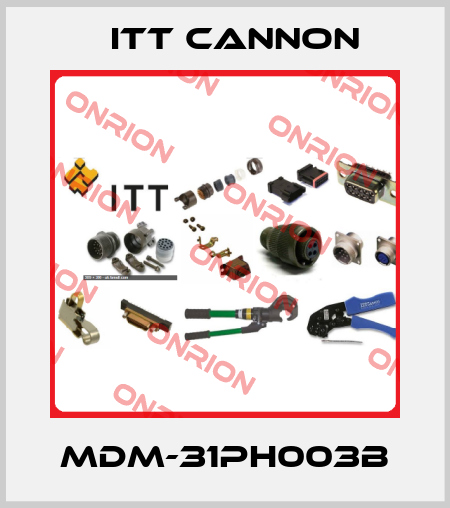 MDM-31PH003B Itt Cannon