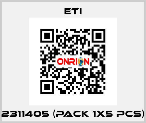 2311405 (pack 1x5 pcs) Eti