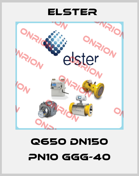 Q650 DN150 PN10 GGG-40 Elster