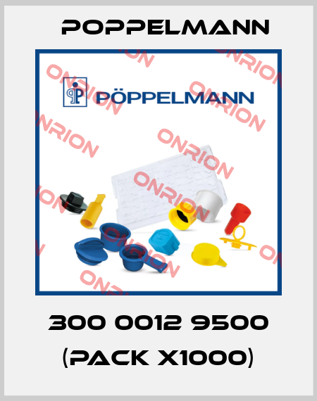 300 0012 9500 (pack x1000) Poppelmann