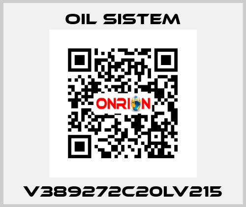 V389272C20LV215 Oil Sistem