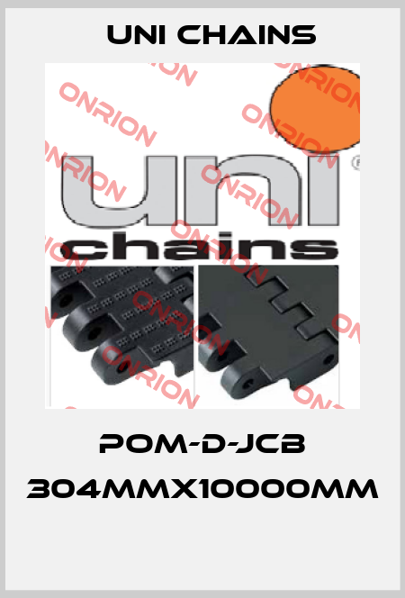 POM-D-JCB 304mmx10000mm  Uni Chains