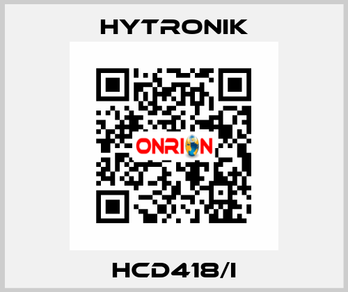 HCD418/I HYTRONIK