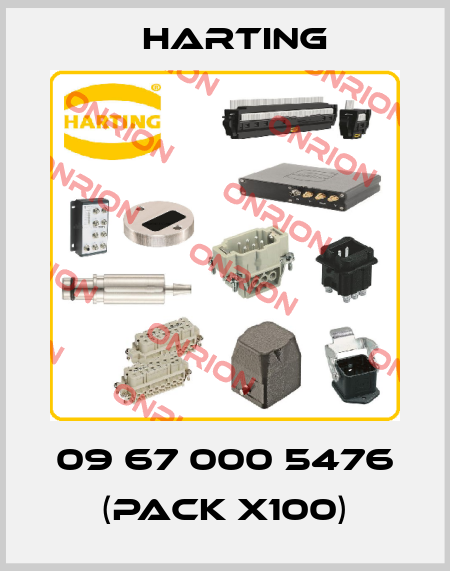 09 67 000 5476 (pack x100) Harting