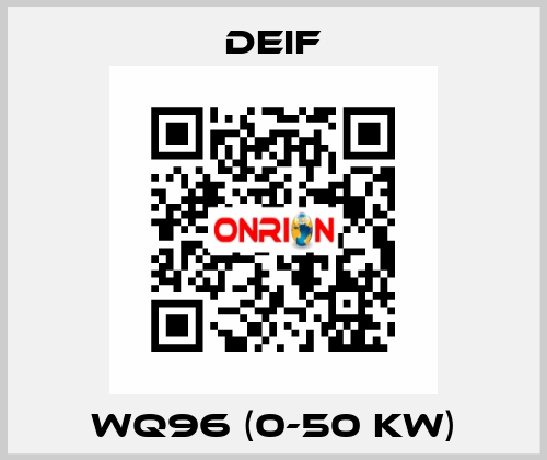 WQ96 (0-50 kW) Deif