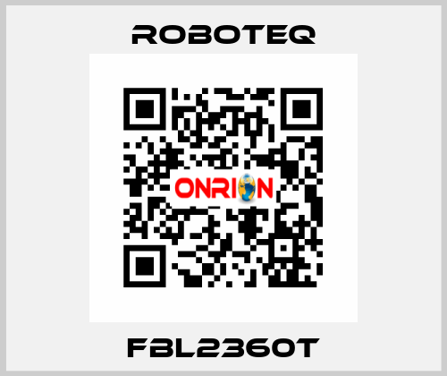 FBL2360T Roboteq