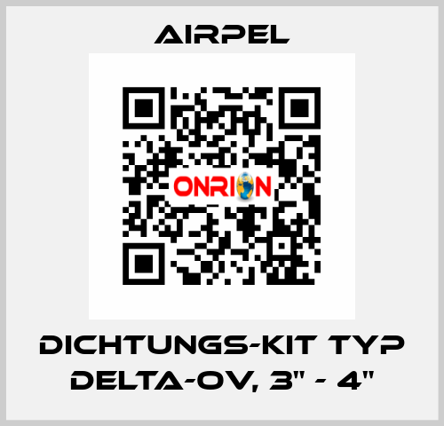 Dichtungs-Kit Typ DELTA-OV, 3" - 4" Airpel