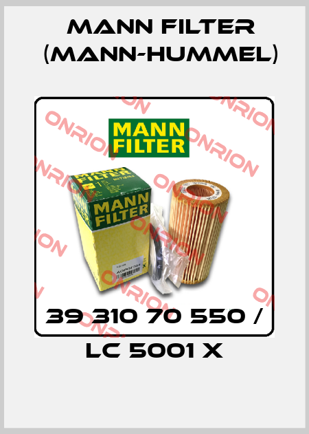 39 310 70 550 / LC 5001 x Mann Filter (Mann-Hummel)