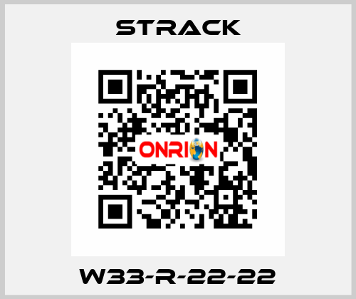 W33-R-22-22 Strack