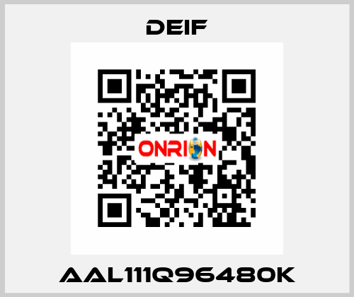 AAL111Q96480K Deif