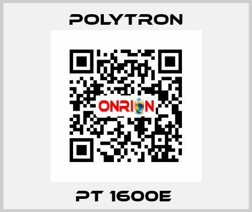 PT 1600E  Polytron