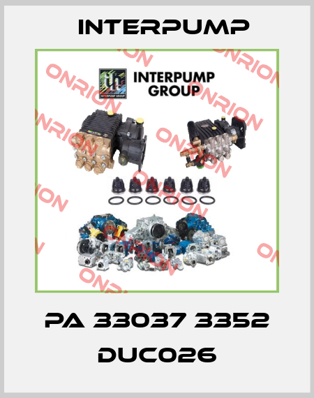 PA 33037 3352 DUC026 Interpump