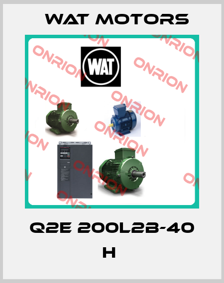 Q2E 200L2B-40 H  Wat Motors