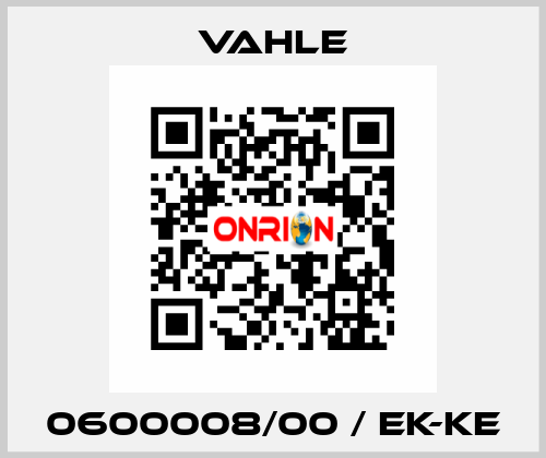 0600008/00 / EK-KE Vahle