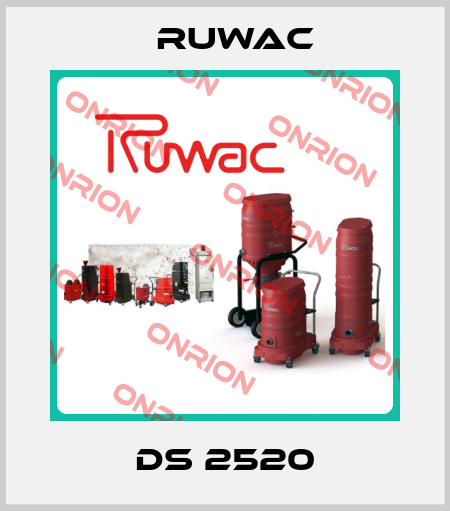 DS 2520 Ruwac