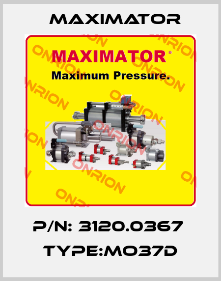 P/N: 3120.0367  Type:MO37D Maximator